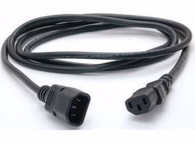 PremiumCord prodlužovací kabel napájení 240V, délka 3m IEC C13/C14