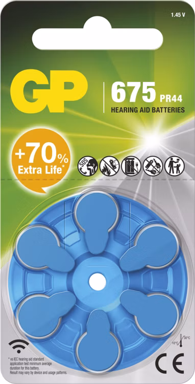 GP BATÉRIE DO NASLÚCHADIEL ZA675F 6BL