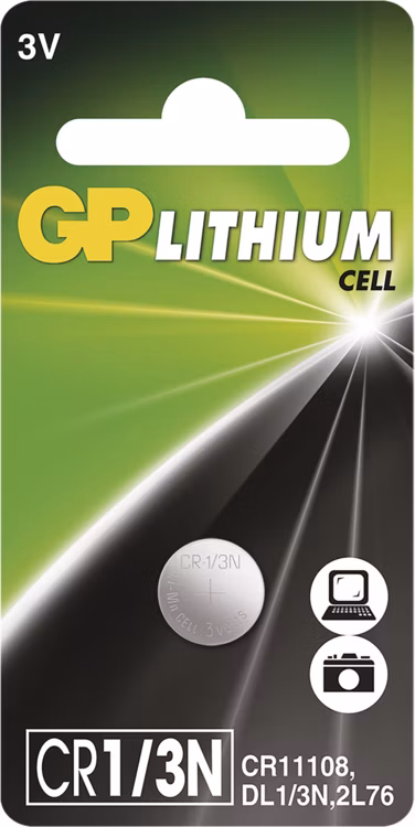 GP CR1/3N Lítiová batéria 3V,1ks