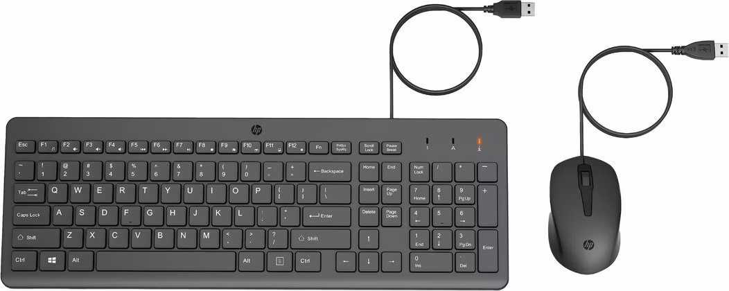 HP- 150 Wired Mouse and Keyboard HUN