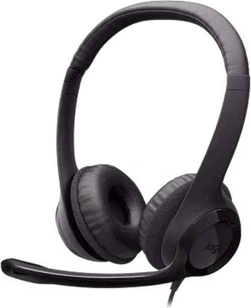 Logitech® H390 USB-C Headset - MIDNIGHT BLACK