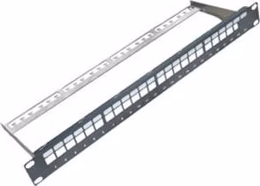 DATACOM 19" Neosadený Patch panel 24 port