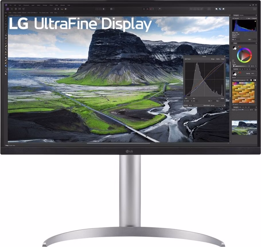 LG 27UQ850V-W 27" IPS 3840x2160/400cd/5ms/2000:1/2xHDMI/DP/3xUSB/repro/FreeSync/Pivot/VESA