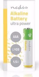 Nedis BAAKLR032SP - Alkalická Baterie AAA | 1.5 V | 2 kusů | Balení ve fólii