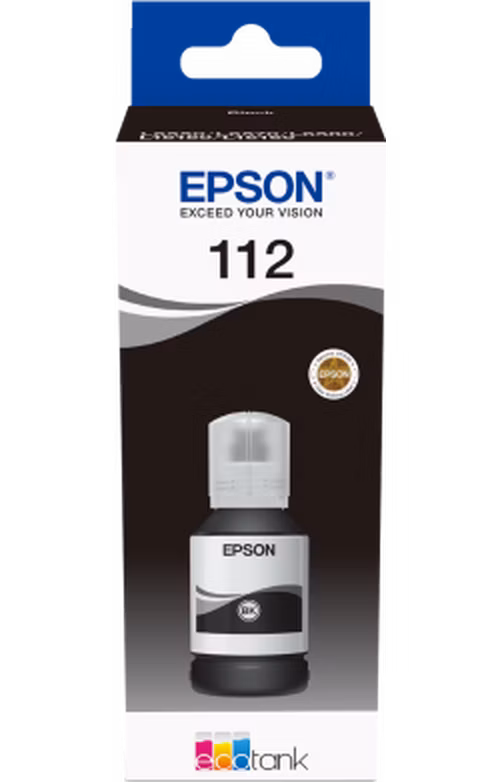 Epson inkoustová náplň 112/ T06C14A/ M15140/ L15150/ L15160/ L65x0/ 127ml/ Black