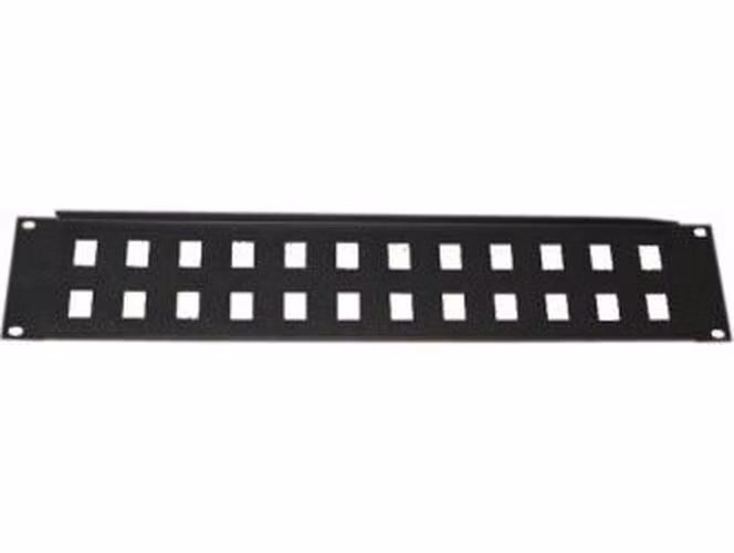 R GA-28-2U, Patch panel 2U 24 port 19"
