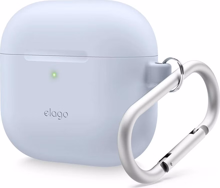 Elago puzdro Silicone Hang Case pre Airpods 4/5 - Light Blue