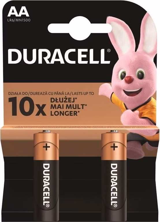Duracell Basic alkalická baterie 2 ks (AA)