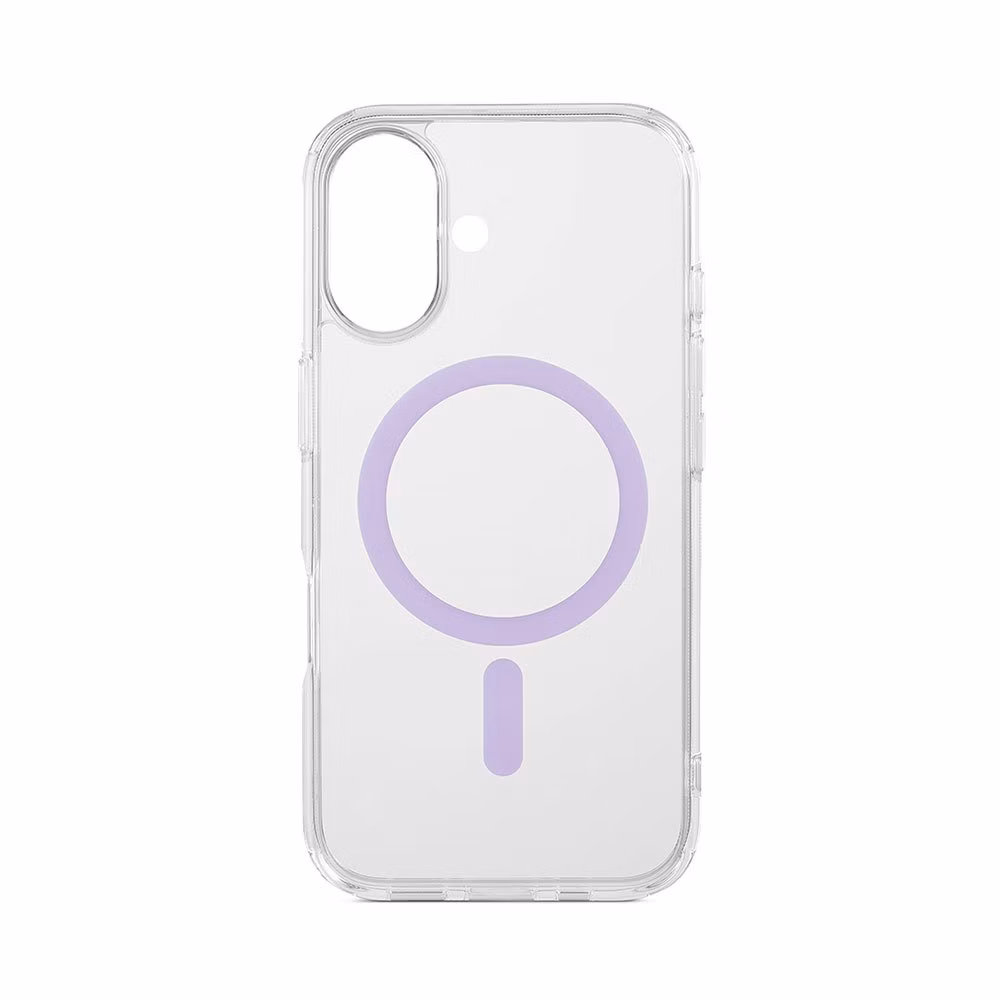 Aiino - Frozen Case with magnet for iPhone 16 - Lilac