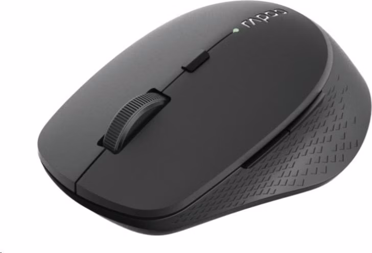 Myš RAPOO M300 Silent Wireless Optical Mouse, Multi-mode: 2.4 GHz, Bluetooth 3.0 &amp; 4.0, čierna