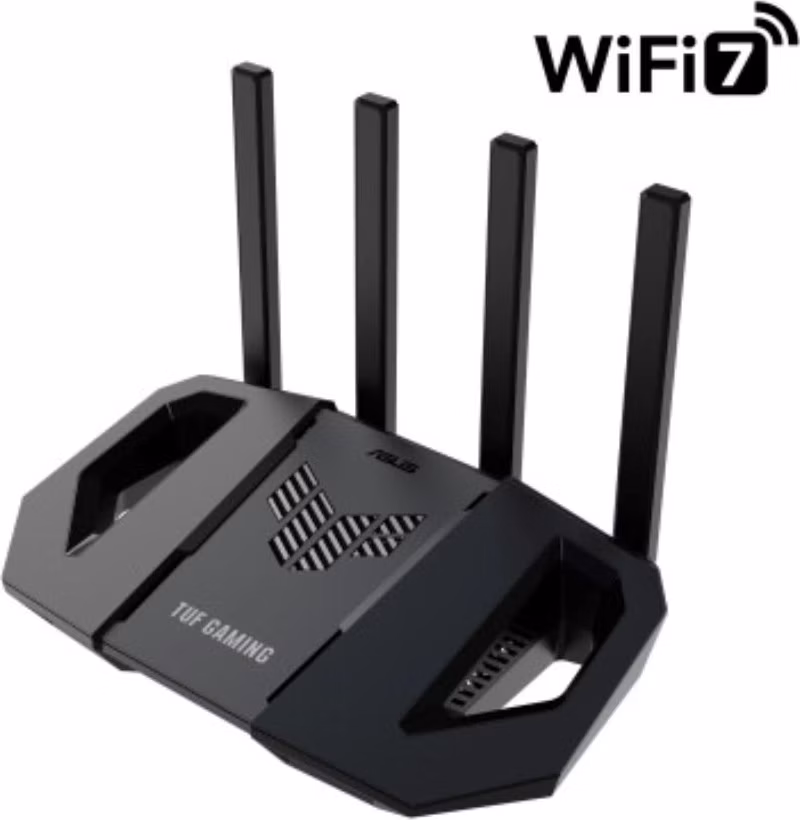 ASUS Herní Router TUF-BE3600 V2 Wifi 7 Router, 2x WAN, 3x LAN, AiMesh