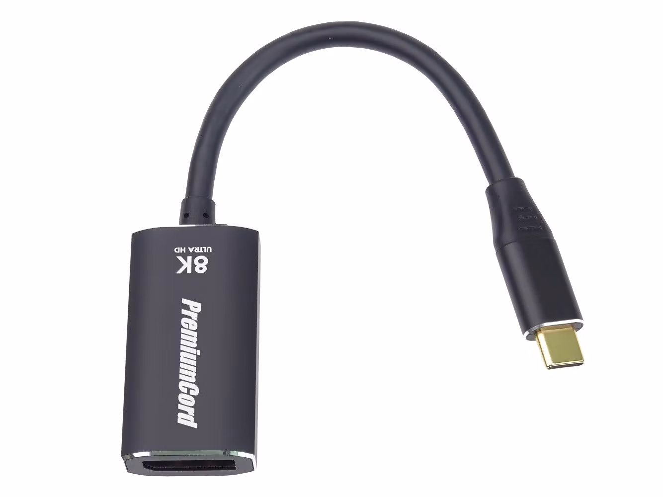 PremiumCord adaptér USB-C na DisplayPort DP1.4 8K@60Hz a 4k@120Hz