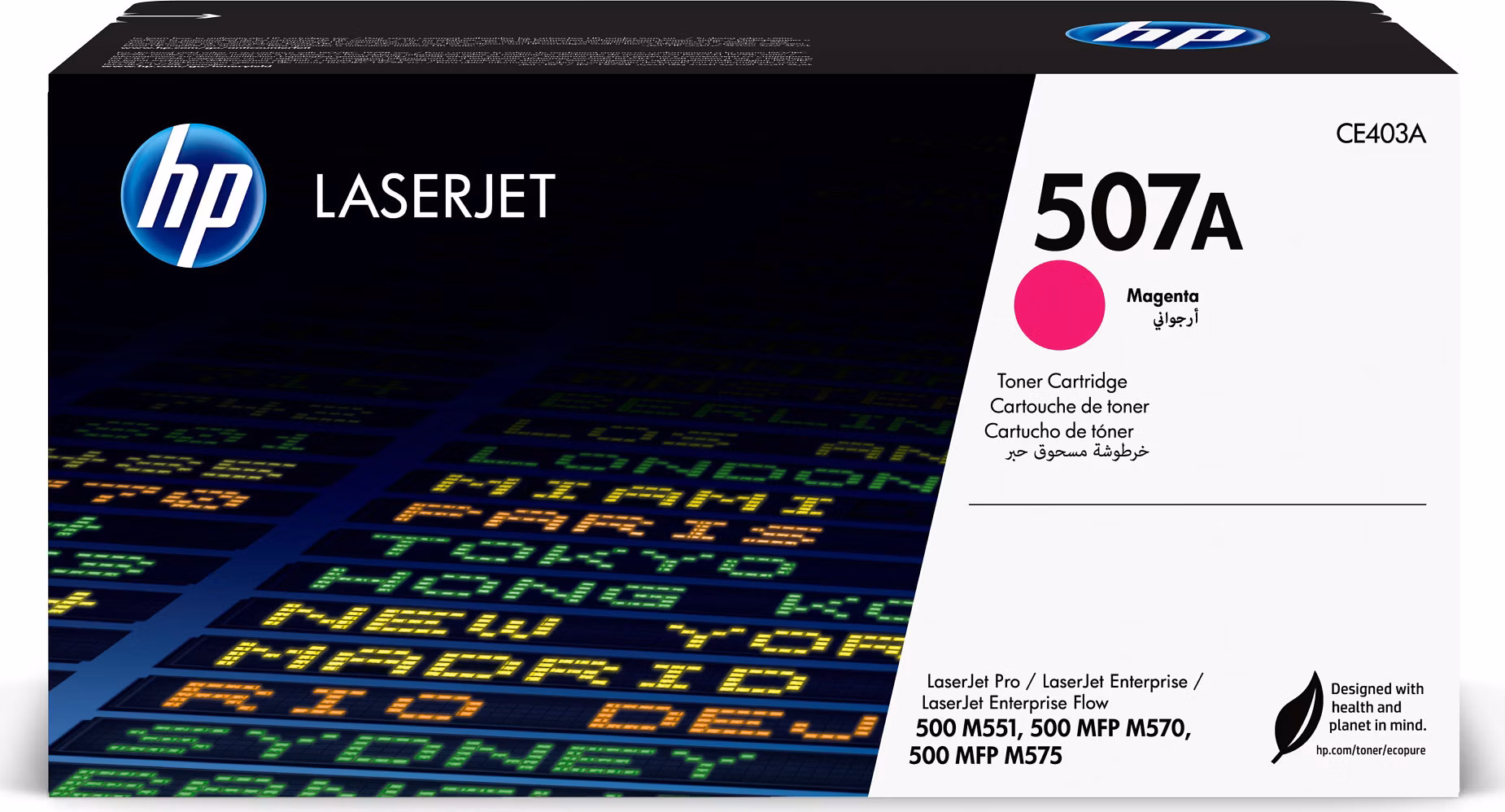 HP Magenta Toner pre HP LaserJet M551 - 507A /6.000 str/