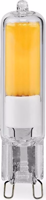 NEDIS LED žárovka G9/ 4 W/ 220 V/ 400 lm/ 2700 K/ teplá bílá