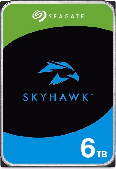 Seagate SkyHawk 6TB HDD / ST6000VX009 / Interní 3,5" / 5400 rpm / SATA III / 256 MB