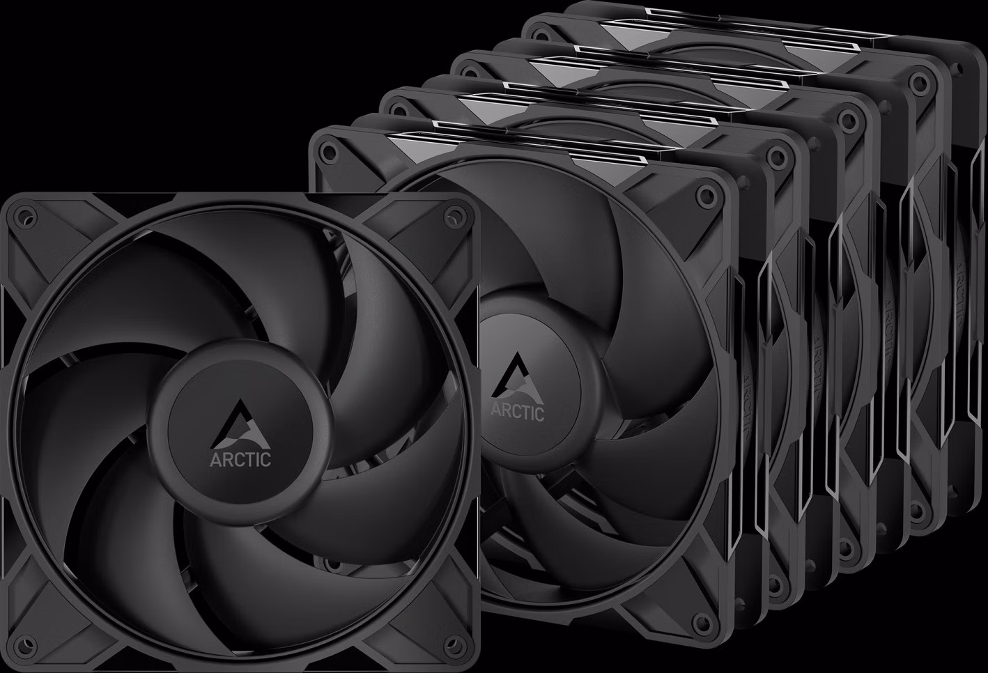 ARCTIC P14 Pro PST (5 pack) - 140mm PWM ventilátor s rozdeľovačom káblov