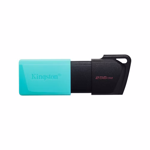 Kingston Flash Disk 256GB USB3.2 Gen 1 DataTraveler Exodia M (Black + Teal)