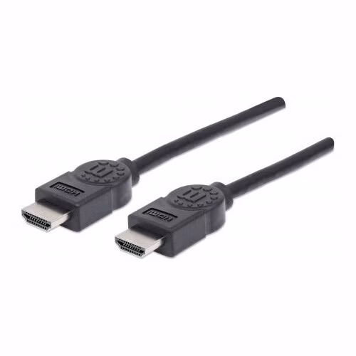 MANHATTAN kábel High Speed HDMI 4K, 3D, samec na samca, tienený, čierny, 1,8 m