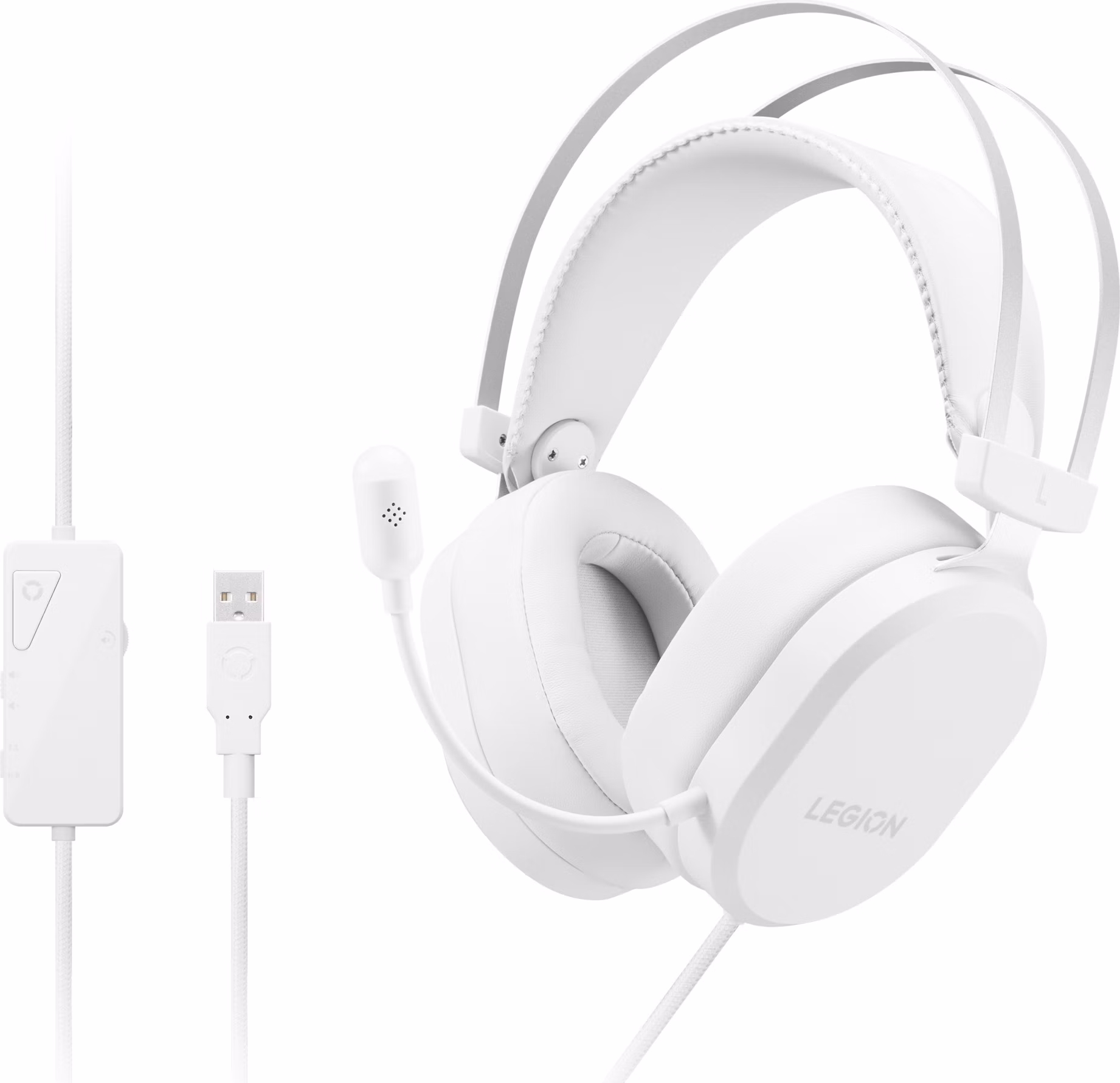 Lenovo Legion H320 7.1 Gaming Headset - White