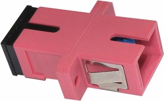 XtendLan SC-SC simplex adapter MM, OM4, fialová, do optických rozvaděčů