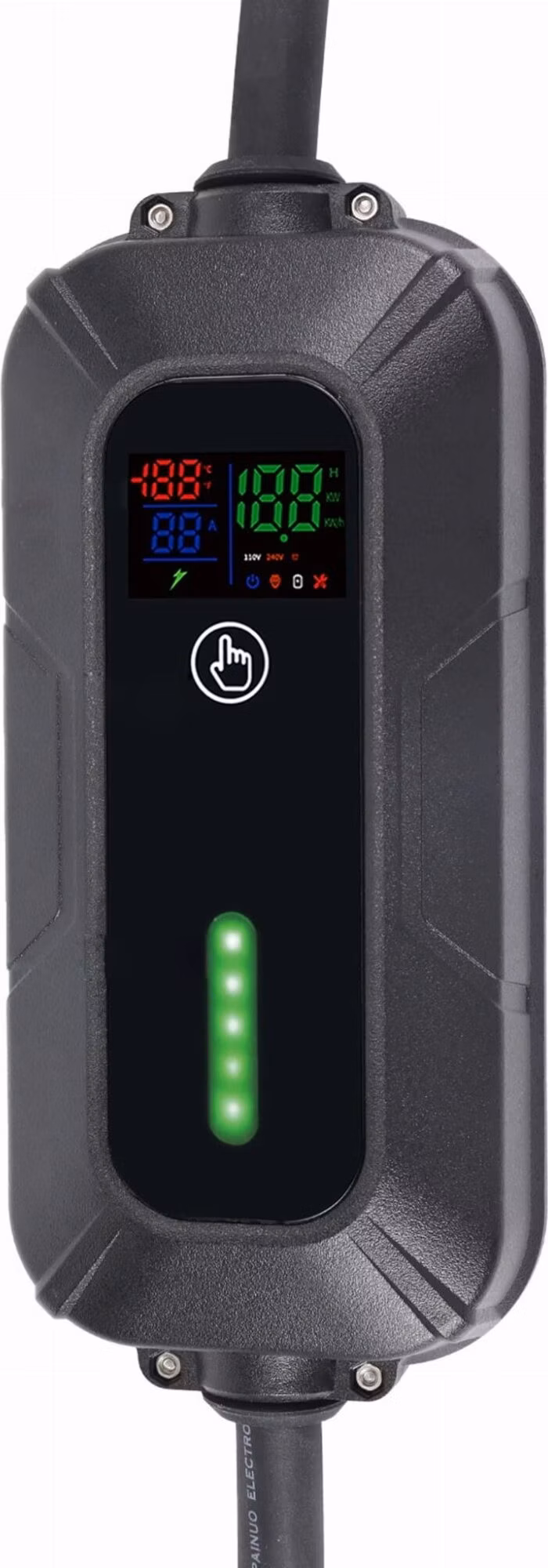 Platinet prenosná EV nabíjačka PPC7M11 11kW (16A), CEE 5-pin/Type 2, dĺžka 7m, Home Line, s adapté