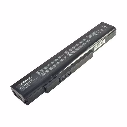 2-Power baterie pro MSI A6400, CR640, CR640DX, CR640MX, CR640X, CX640, CX640DX, CX640MX 14,4 V, 5200mAh