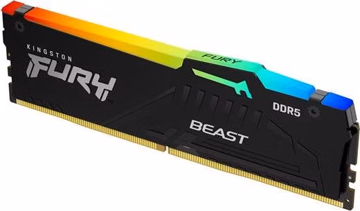 DDR 5....        64GB . 5600MHz. CL40 FURY Beast Black RGB Kingston XMP/EXPO