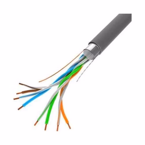 LANBERG LAN KABEL FTP 305M PEVNÝ CCA ŠEDÝ