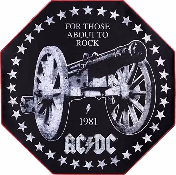 AC/DC ochranná podložka na podlahu pro herní židle