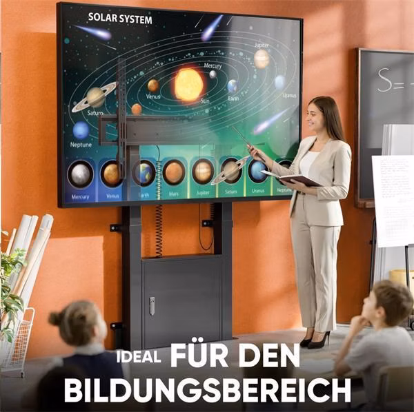 ONKRON Motorizovaný TV stojan pre televízory s uhlopriečkou 55"-100", FPRO2L-30