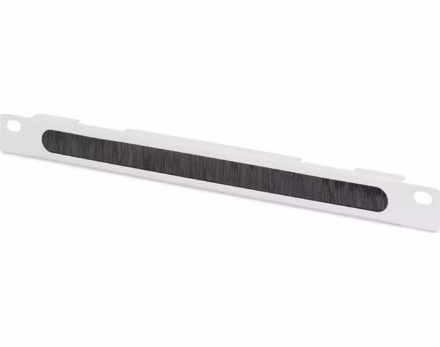 Digitus 254 mm (10 ") 0,5U kartáčový ovládací panel pro správu kabelů 22x254x12 mm, barva šedá (RAL 7035)