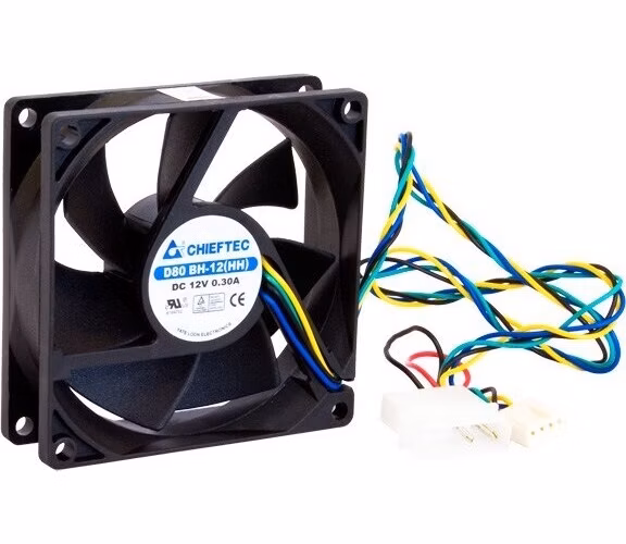 Ventilátor CHIEFTEC AF-0825PWM, 80x80x25 mm, PWM