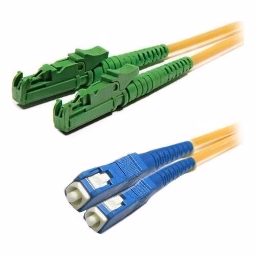 XtendLan FO patch E2000/APC-SC 2m 9/125 duplex, LS0H, G.652d