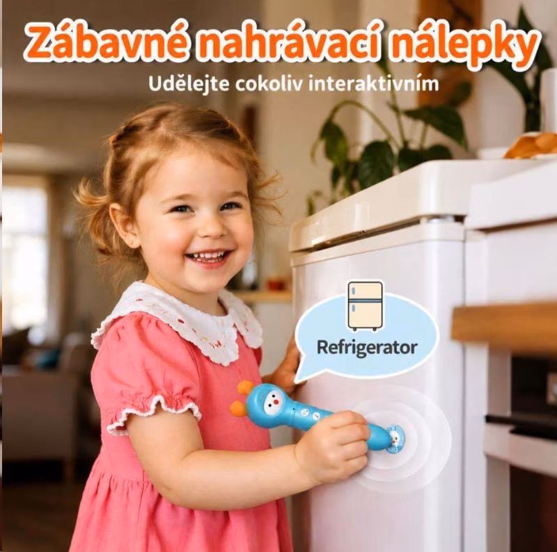 Alilo D3C Interaktivní vzdělávací čtenářské pero, EN