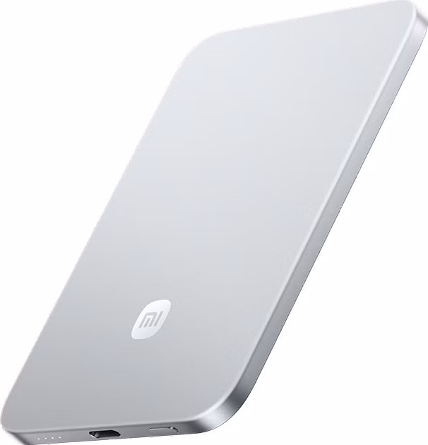 Xiaomi UltraThin Magnetic Power Bank 5000mAh 15W - Glacier Silver