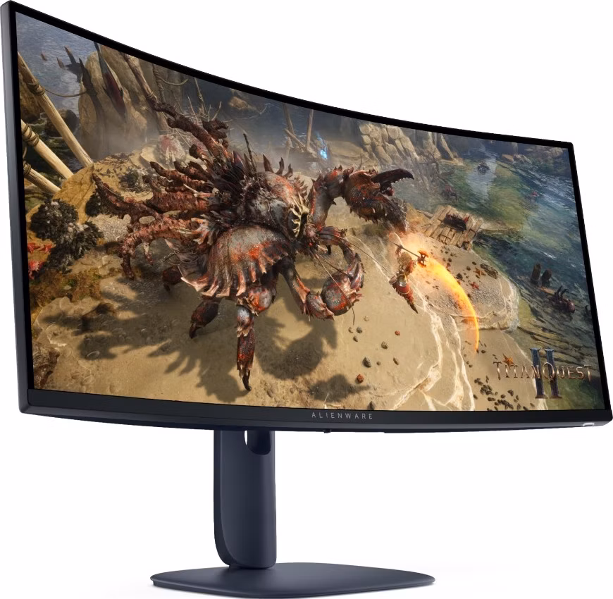 Dell Alienware AW3425DWM zakřivený 34" VA 21:9/3440x1440/400 cd/m2/3000:1/1ms/2xHDMI/DP/3xUSB/Pivot/VESA/černý