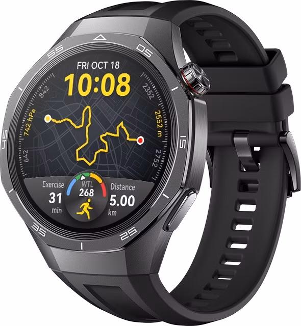 Huawei Watch GT 5 Pro/46mm/Black/Šport Band/Black