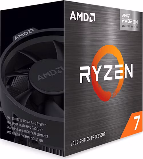 AMD Ryzen 7 5700G / Ryzen / LGA AM4 / max. 4,6GHz / 8C/16T / 20MB / 65W TDP / BOX s chlaičem Wraith Stealth