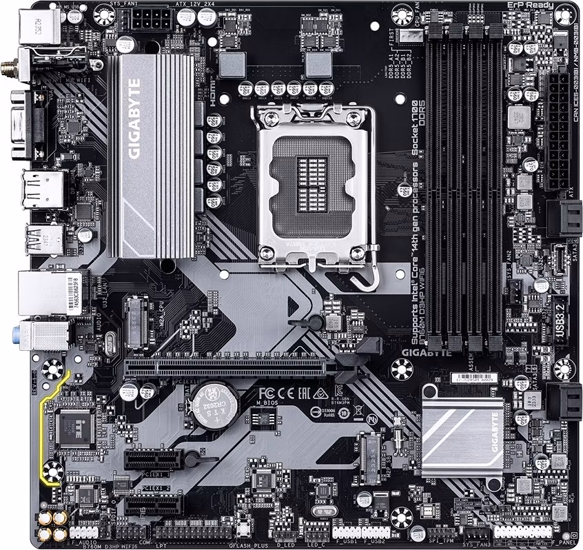 GIGABYTE B760M D3HP WIFI6/LGA 1700/mATX