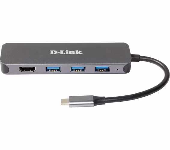 D-Link DUB-2333 5-in-1 USB-C Hub with HDMI/Power Delivery
