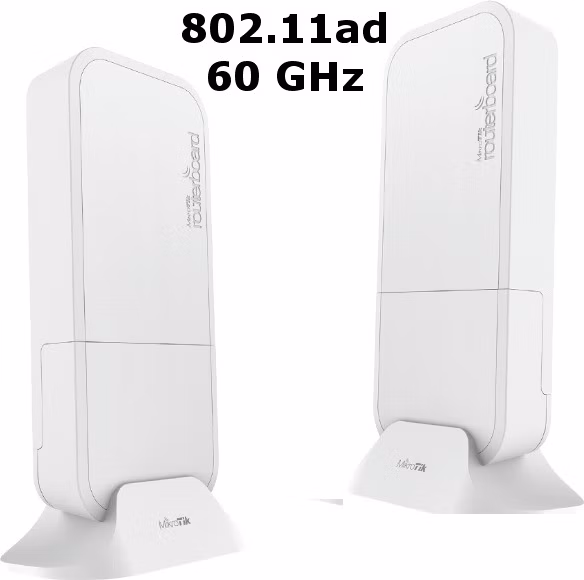 MikroTik wAPG-60ad, Wireless Wire, 60GHz, 1x GLAN, kompletní spoj