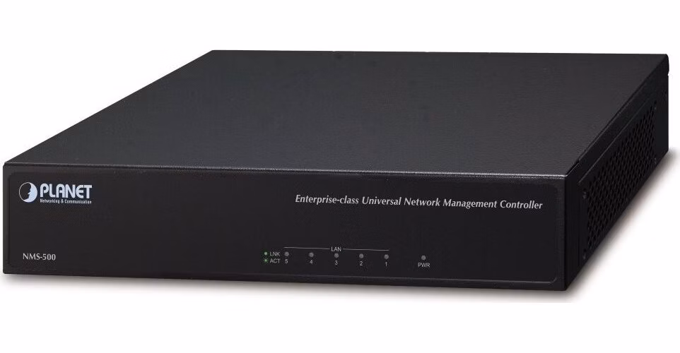 Planet kontrolér pro 512 zařízení (AP, router, switch, atd)/ 5x LAN/ Web, SNMP