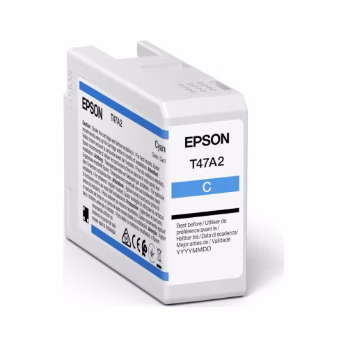 Epson inkoustová náplň/ C13T47A200/ Singlepack Cyan/ UltraChrome