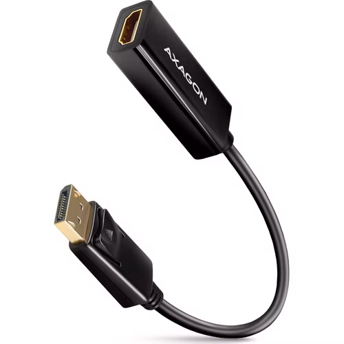 AXAGON adaptér z DisplayPort na HDMI verze 1.4 / RVD-HI14N / 4k/30Hz / 0,2m