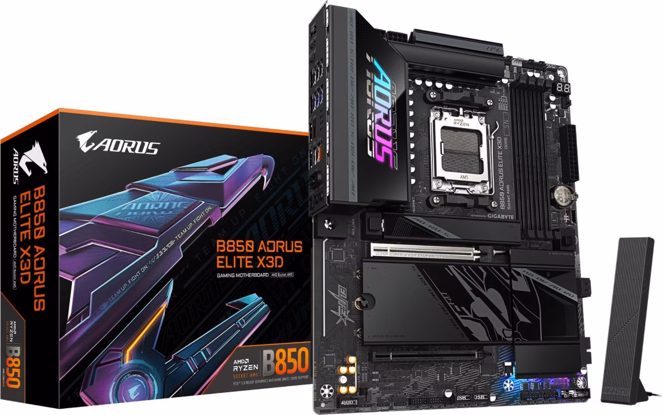 GIGABYTE B850 AORUS ELITE X3D