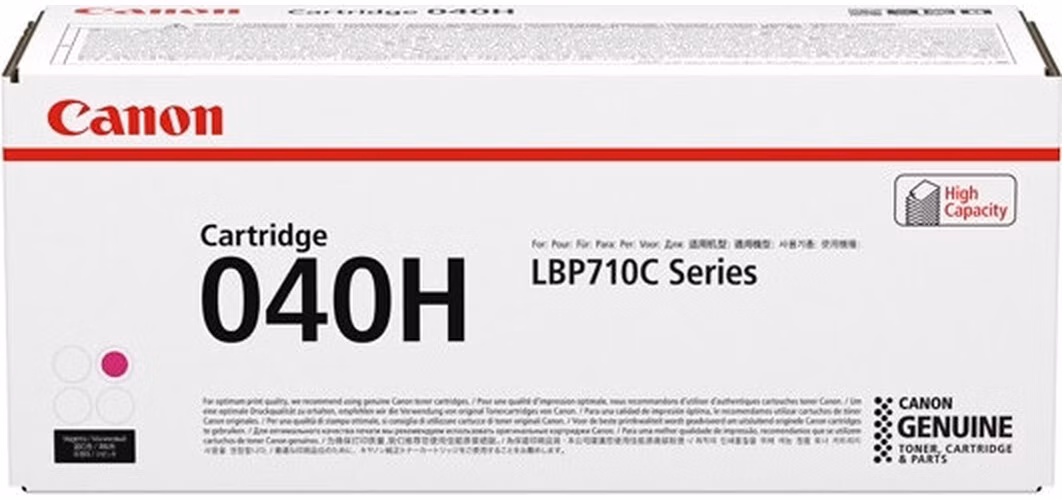 Canon originální toner CRG-040H (purpurový, 10000str.) pro Canon imageCLASS LBP712Cdn,i-SENSYS LBP710Cx,