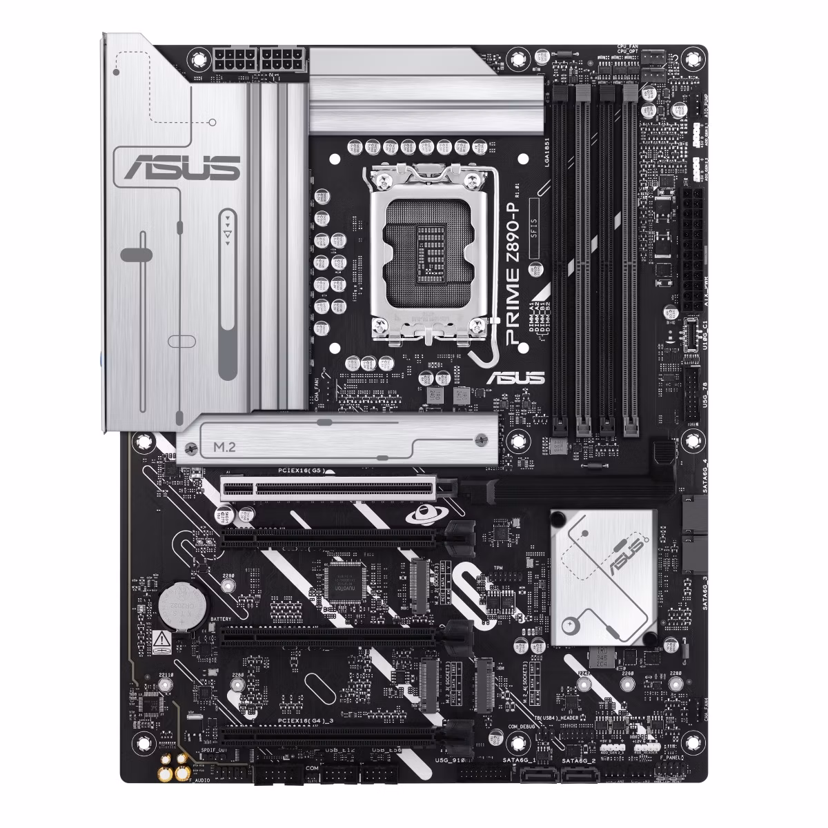 ASUS MB Sc LGA1851 PRIME Z890-P, Intel Z890, 4xDDR5, 1xDP, 1xHDMI, 1xUSB4, ATX