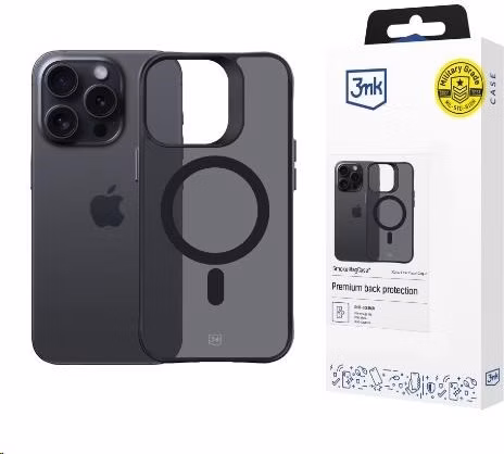 3mk ochranný kryt Smoke MagCase pro Apple iPhone 14 Pro Max