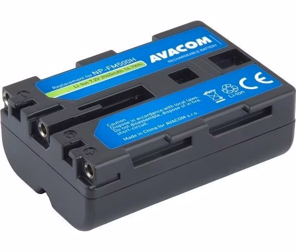 AVACOM Náhradní baterie Sony NP-FM500H Li-Ion 7.2V 2040mAh 14.7Wh