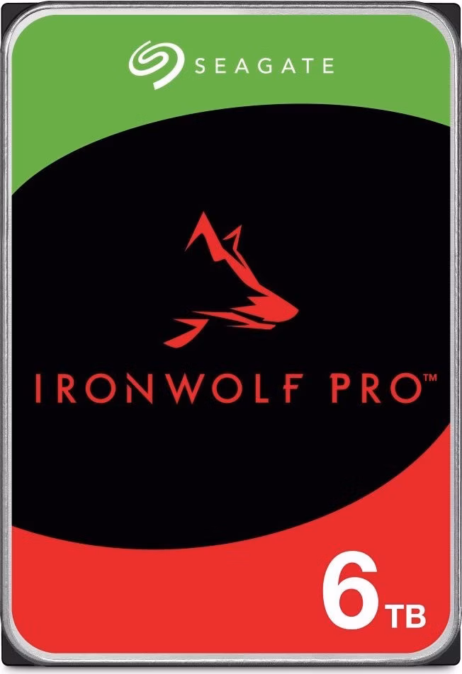 Seagate IronWolf Pro 6TB HDD / ST6000NT001 / Interní 3,5" / 7200 rpm / SATA III / 256 MB
